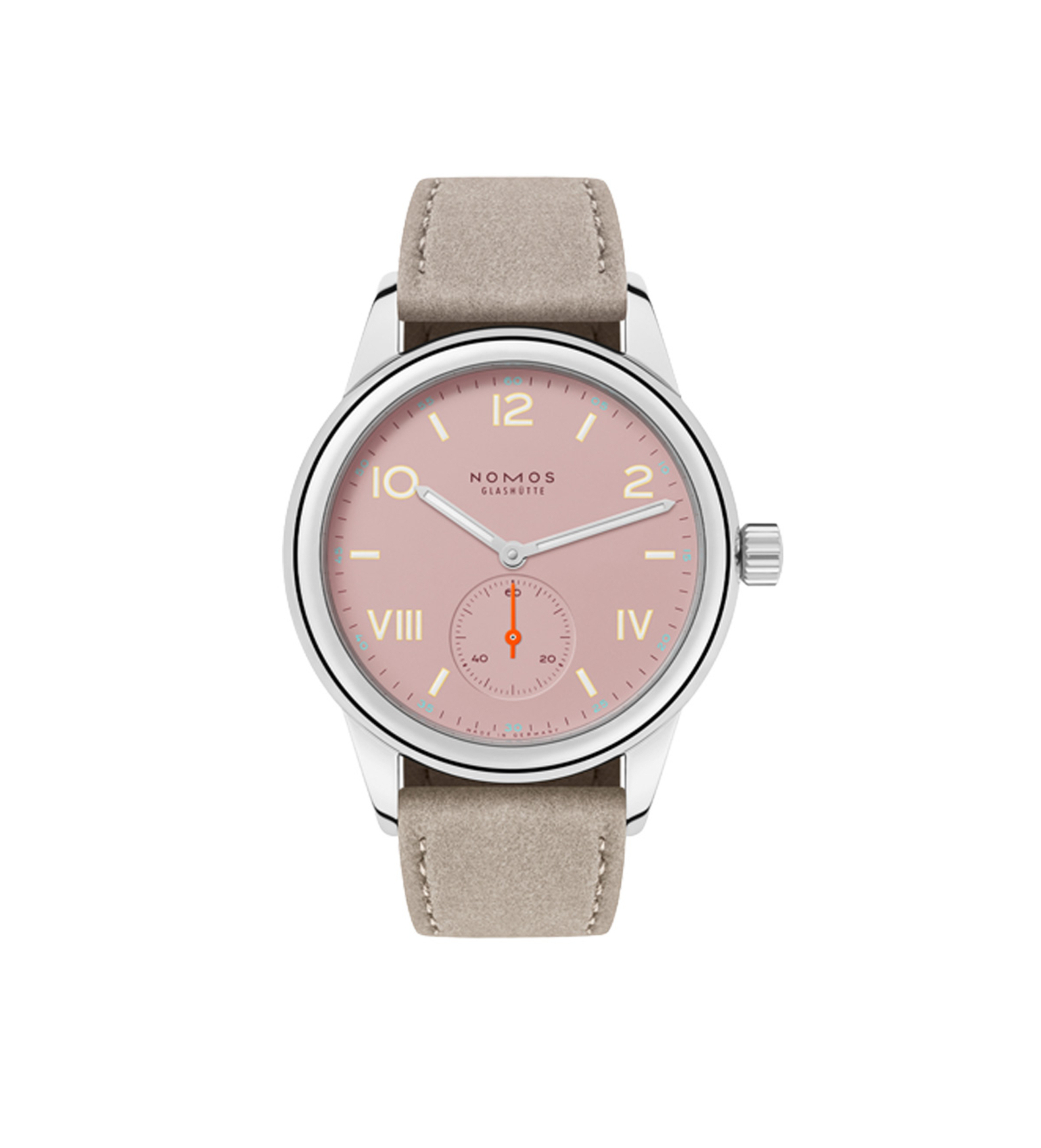 Nomos Club Campus 36 Full Rose 36 Front