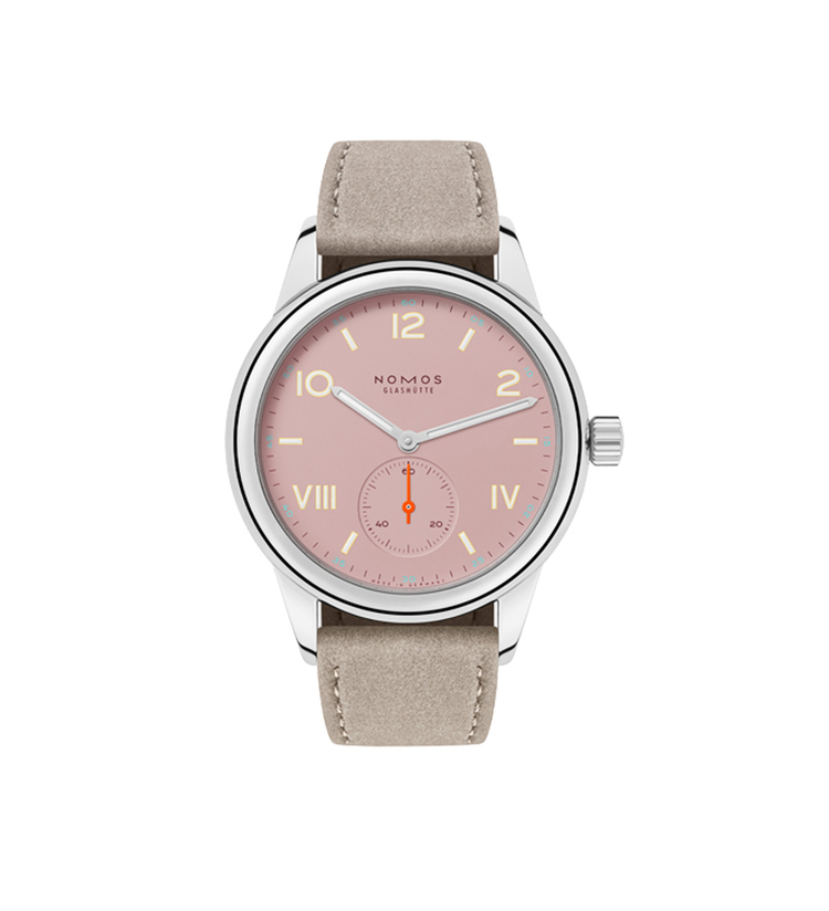 Nomos Club Campus 36 Full Rose 36 Front