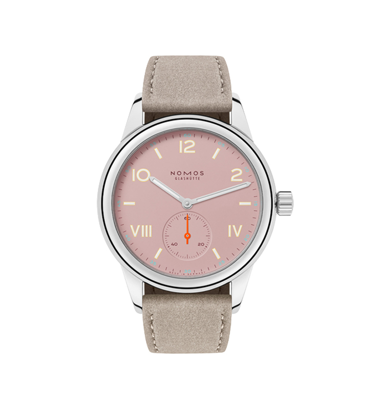 Nomos Club Campus 38 Full Rose Front