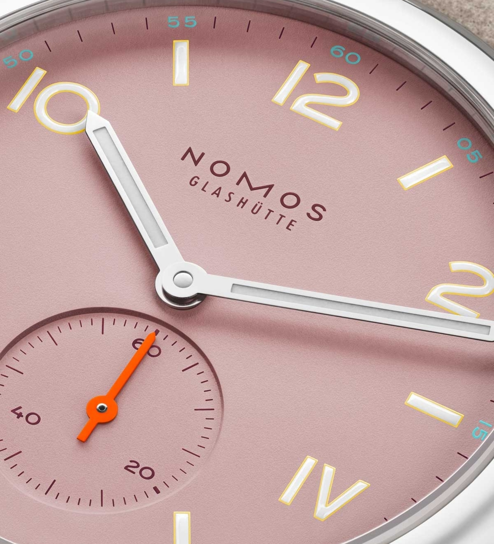 Nomos Club Campus 38 Full Rose Dial