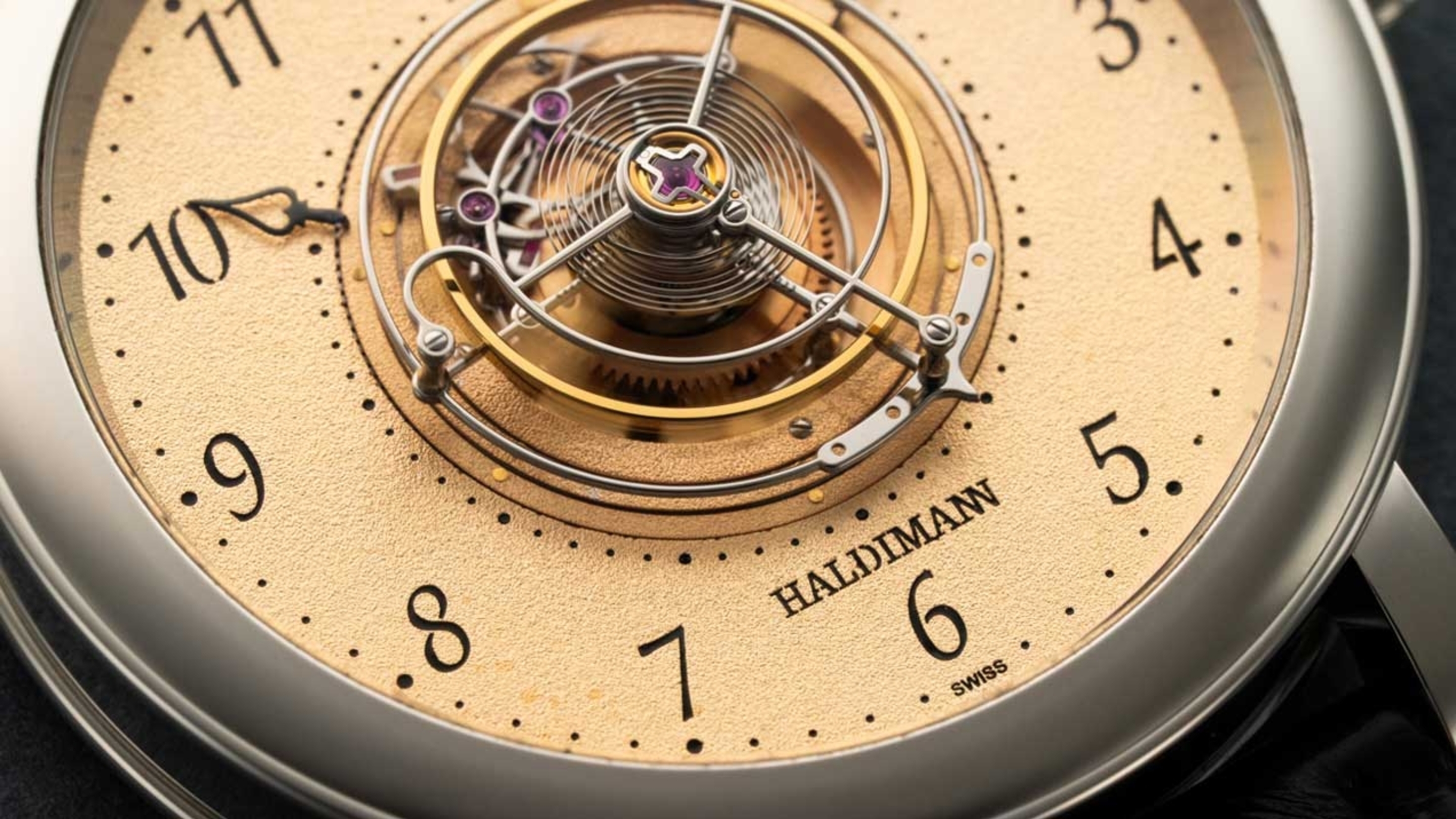 haldimann the legacy of time h1 gmt milano edition dial