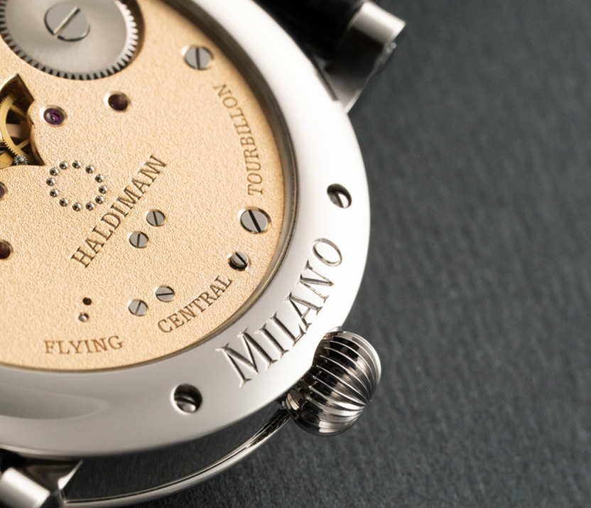 haldimann the legacy of time h1 gmt milano edition caseback