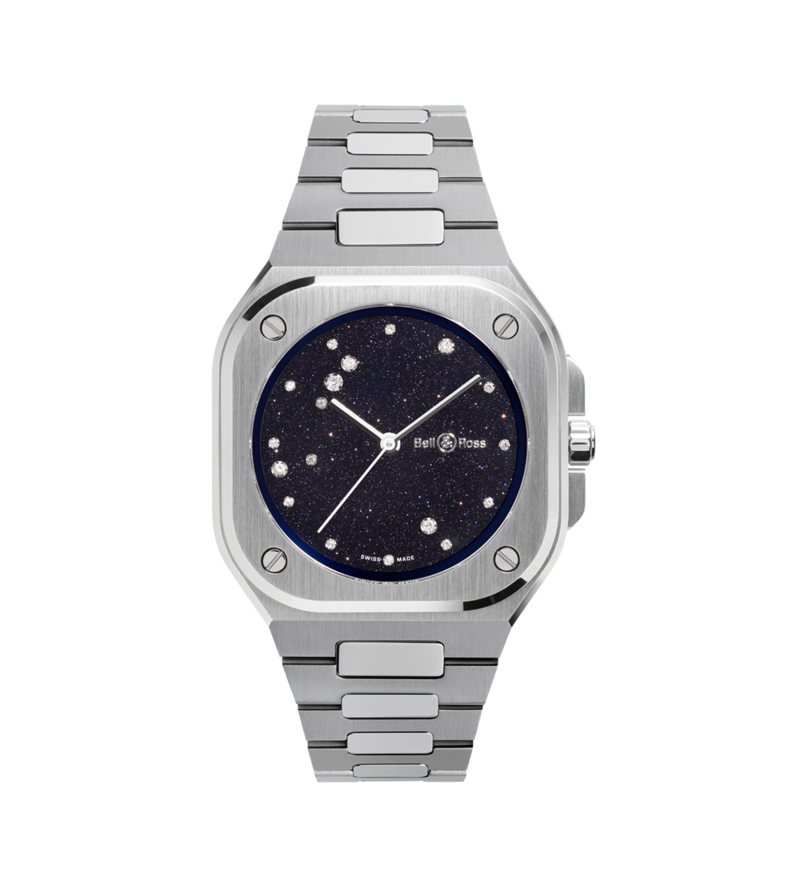 bellross br05 36 mm blue diamond eagle front