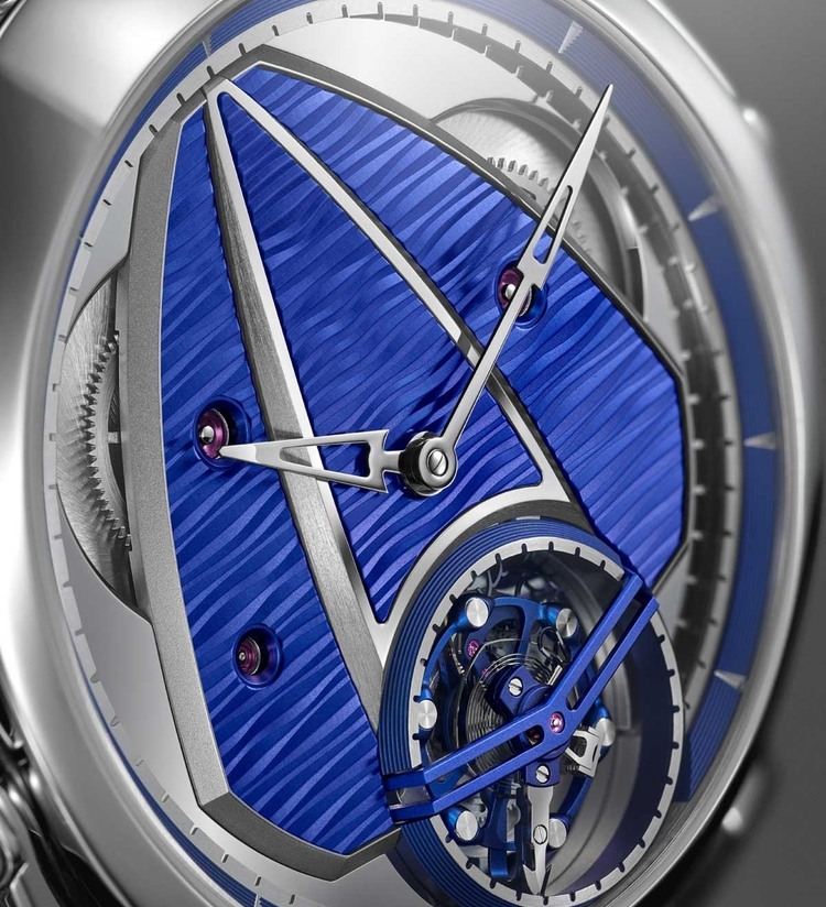 de bethune db28xs sea tourbillon dial