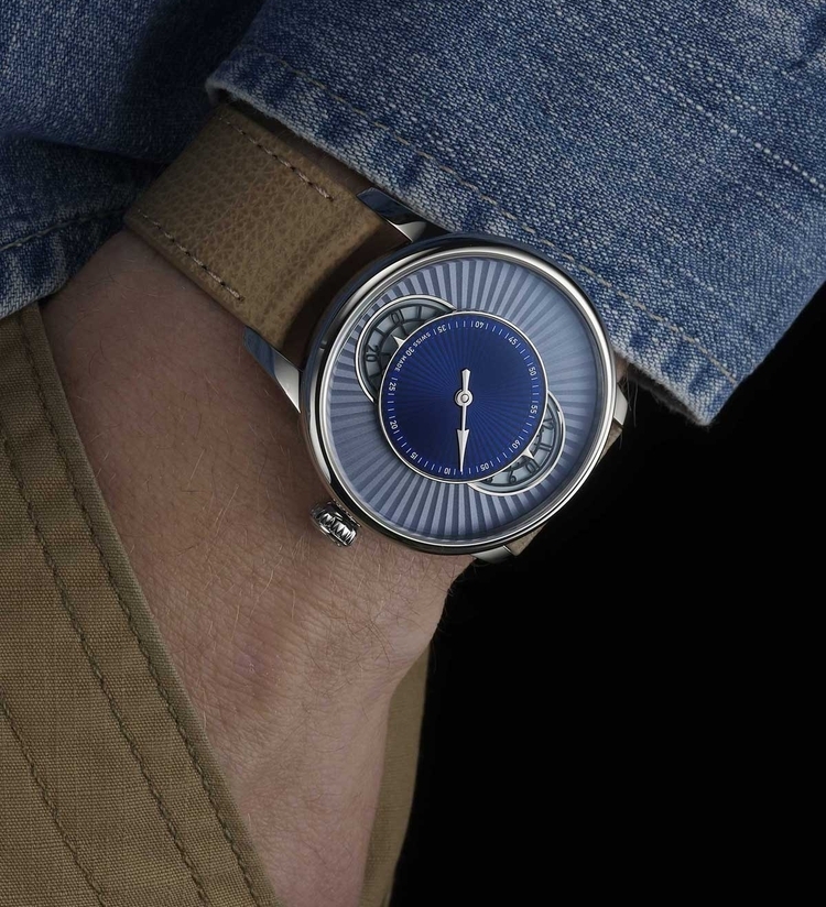 louis erard le regulateur esprit flinque blue wristshot