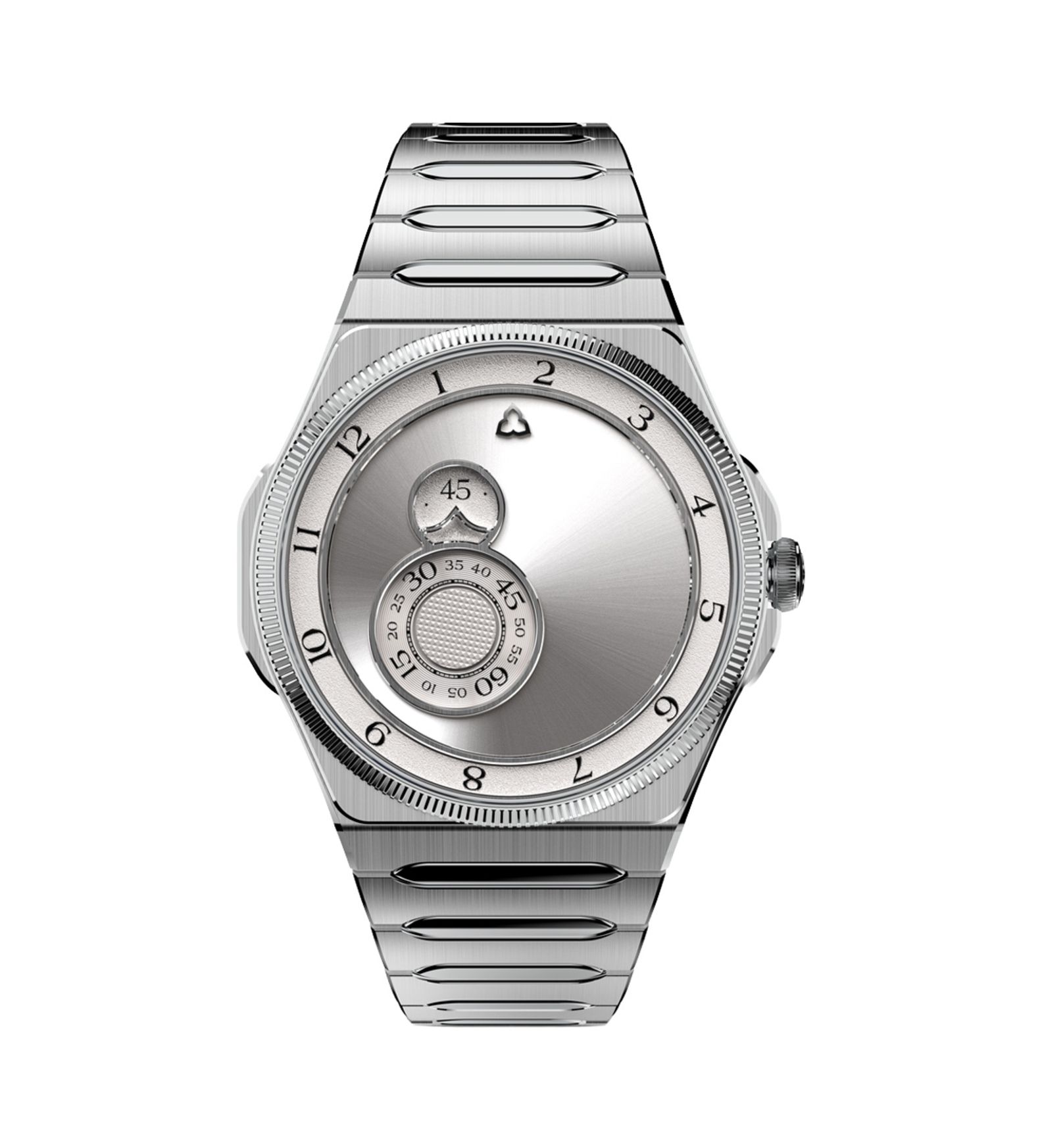 trilobe trentedeux sunrey silver front