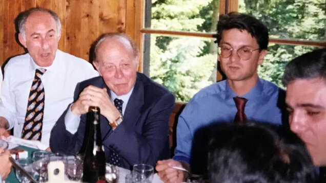 Max and Giorgio in Vallee des Joux, 1994
