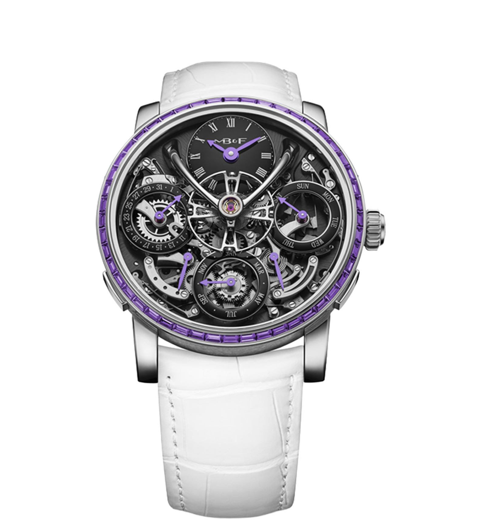 mbf lm perpetual chromatic edition purple sapphire front