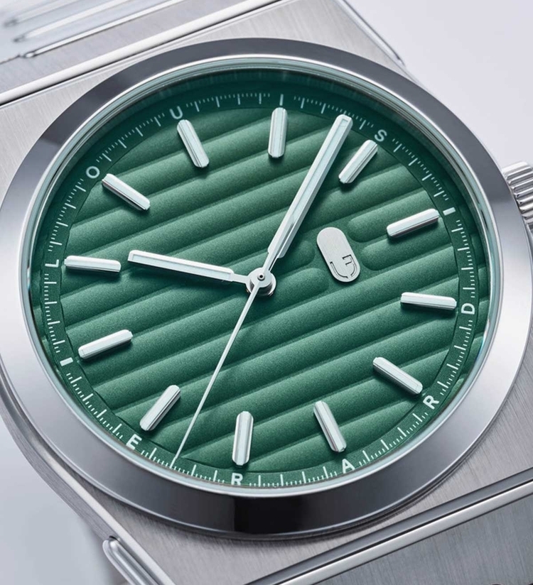 louis erard 2340 forest dial