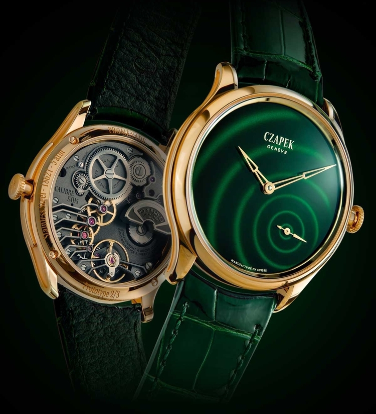 czapek promenade goutte de rosee watch