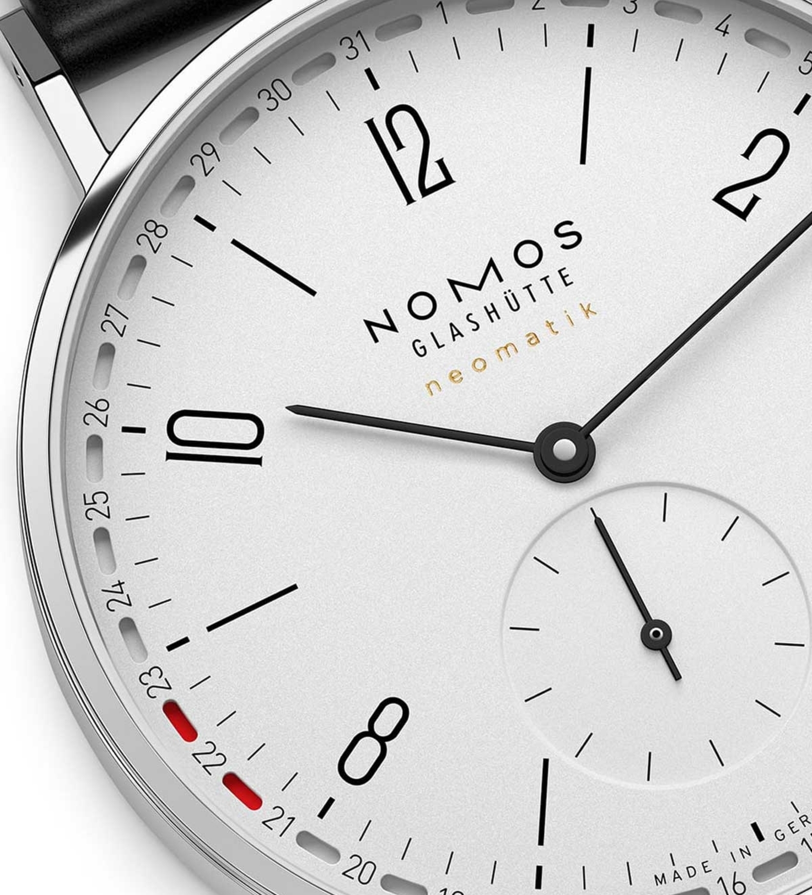 nomos tangente neomatik 38 update dial