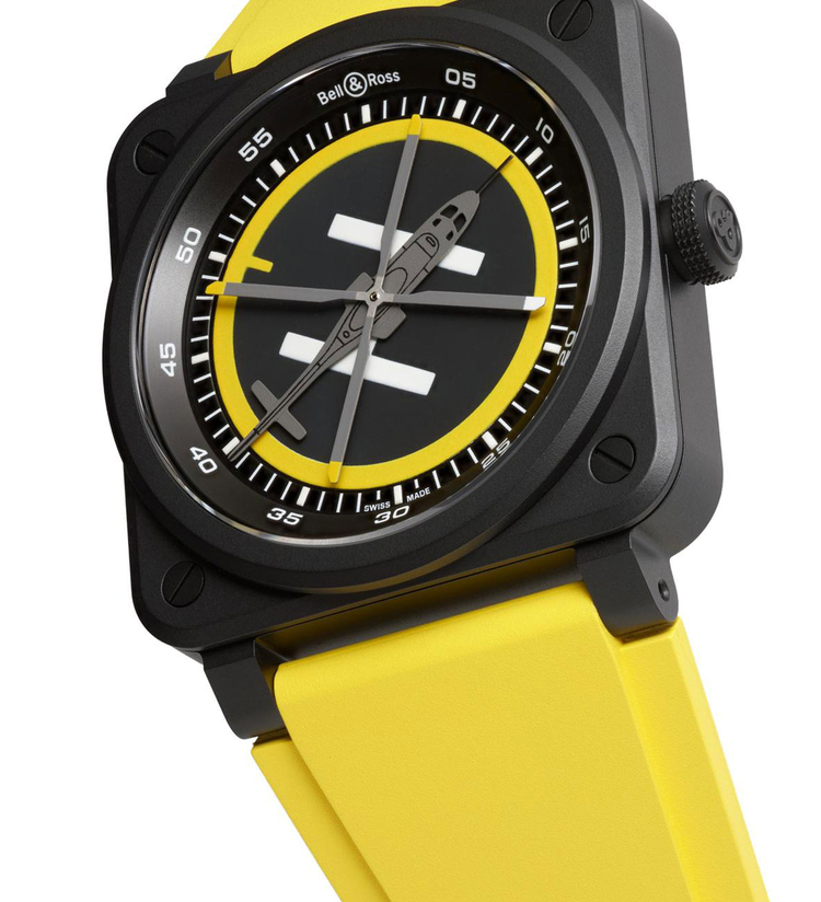 bellRoss br03 helipad dial