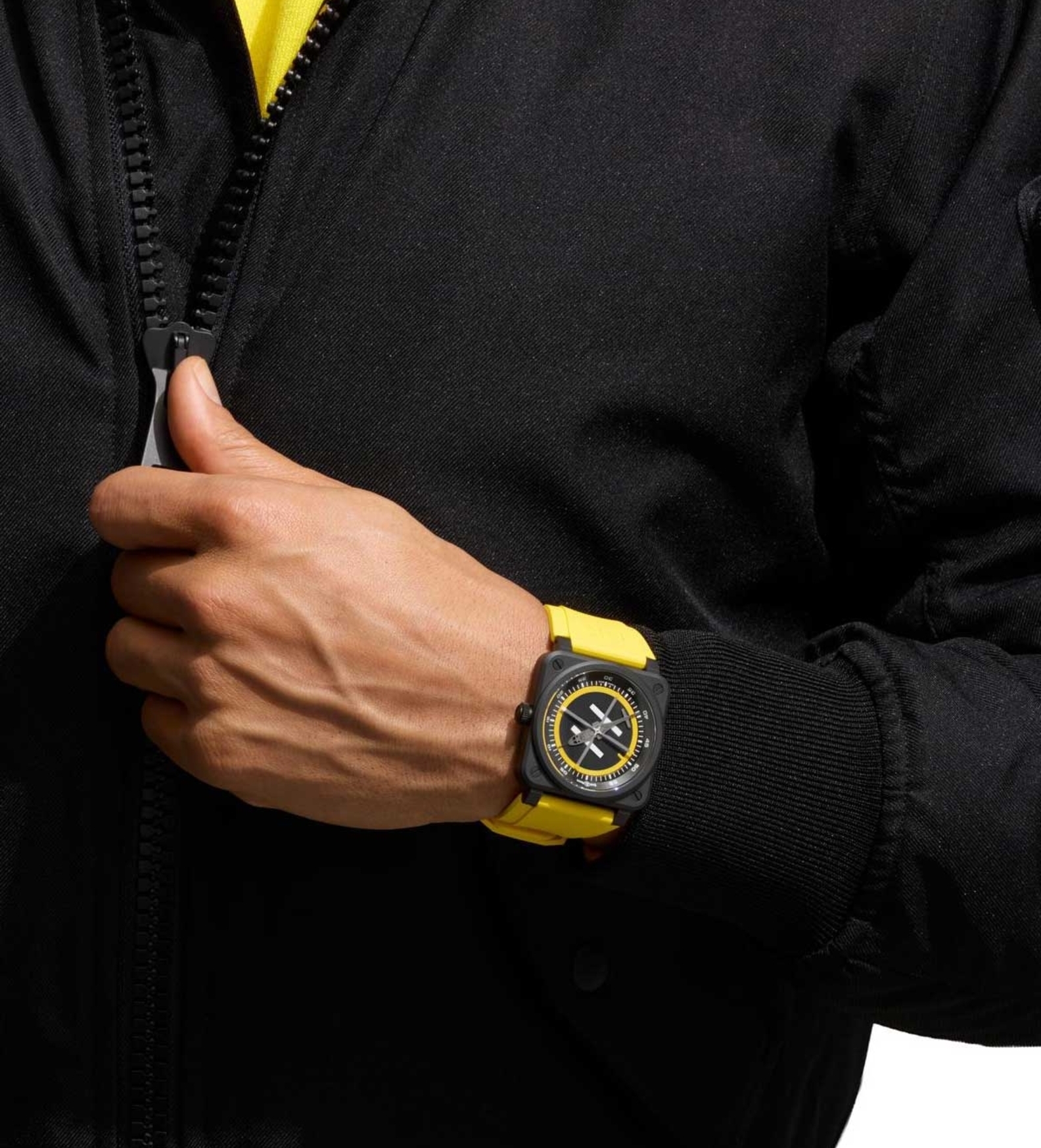 bellRoss br03 helipad wristshot