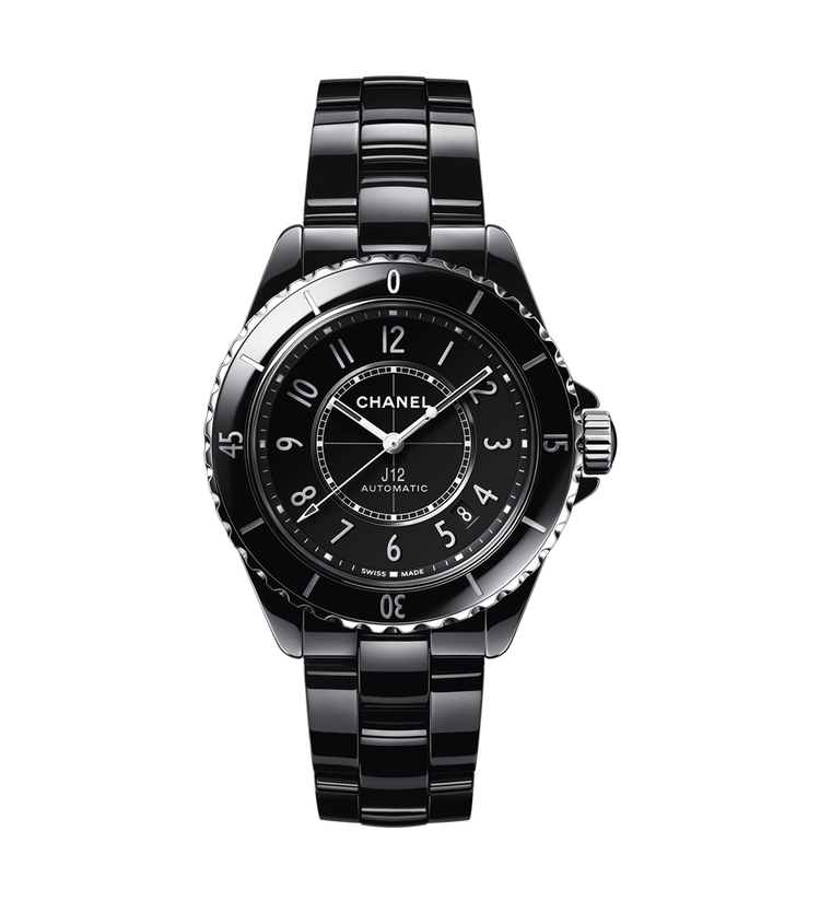 chanel j12 black 38mm H5697 front
