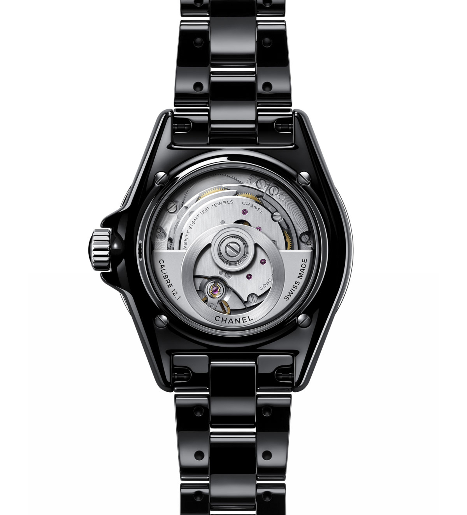chanel j12 black 38mm H5697 movement