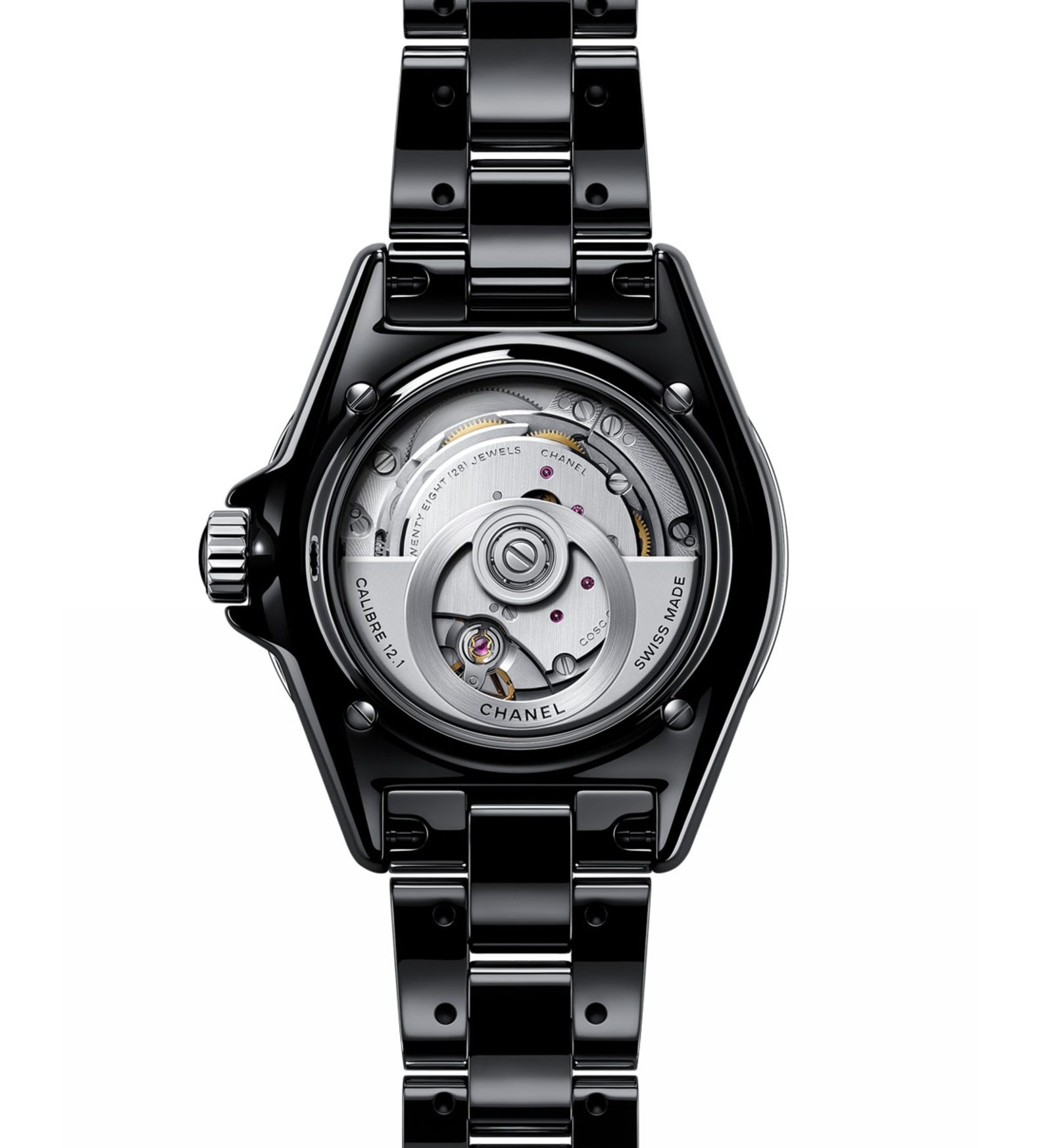 chanel j12 black phantom 38mm H6185 movement