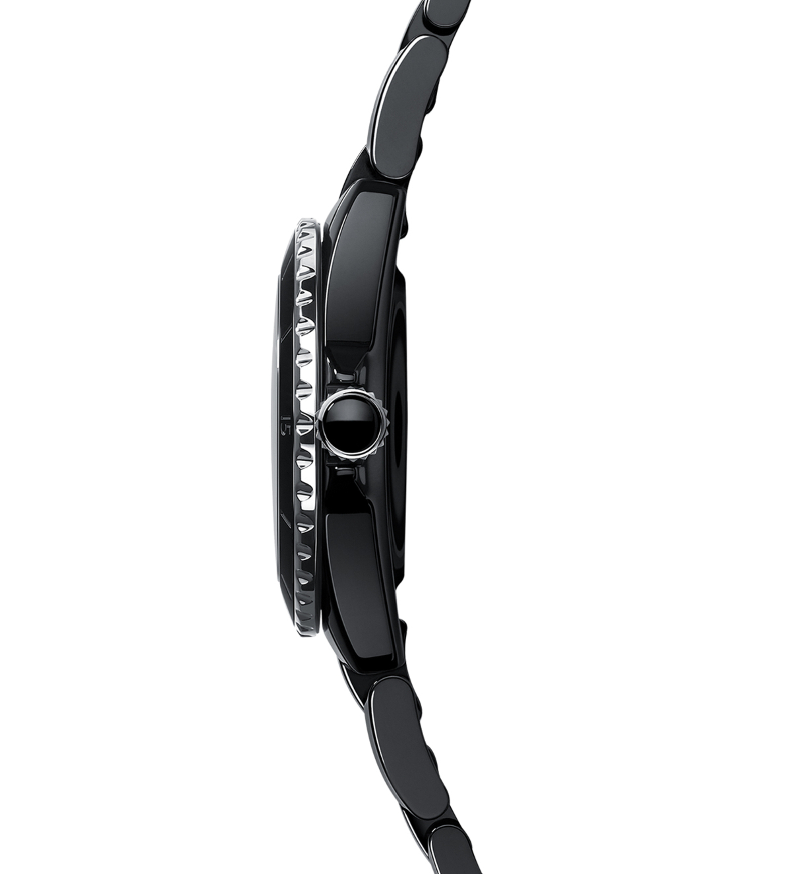chanel j12 black phantom 38mm H6185 side