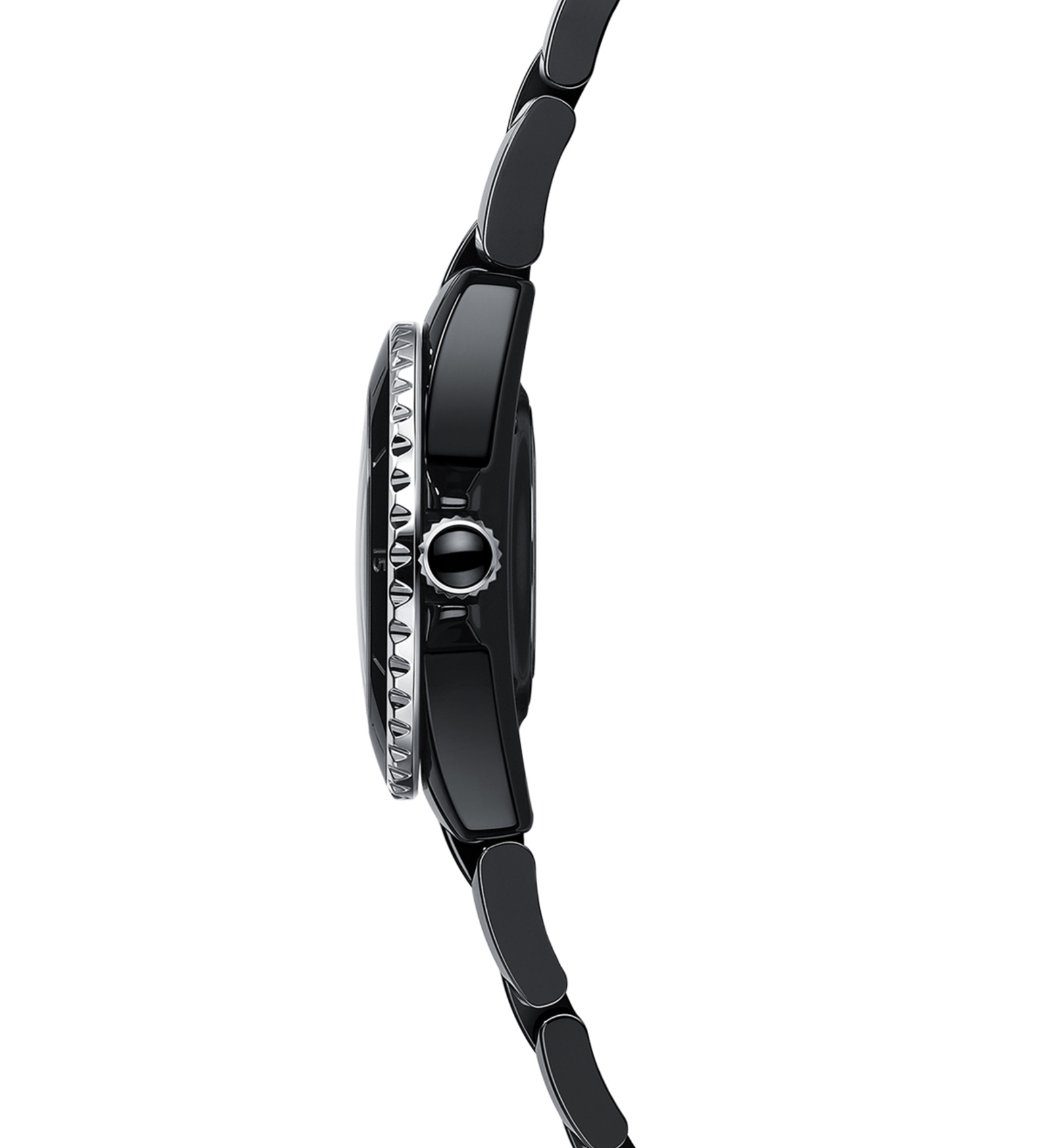 chanel j12 black phantom 33mm H6346 side