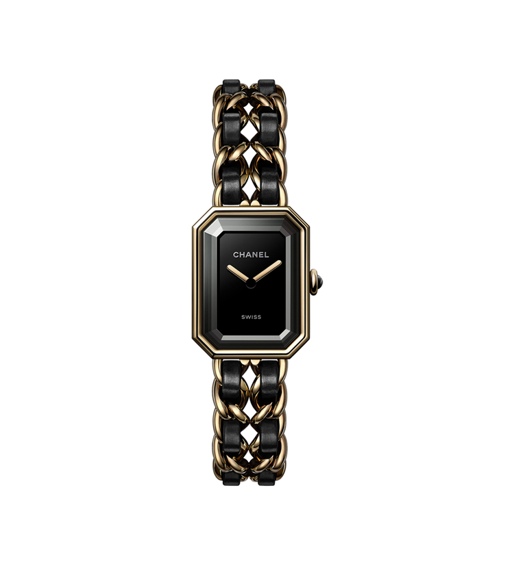 chanel premiere original gold watch H6951 front