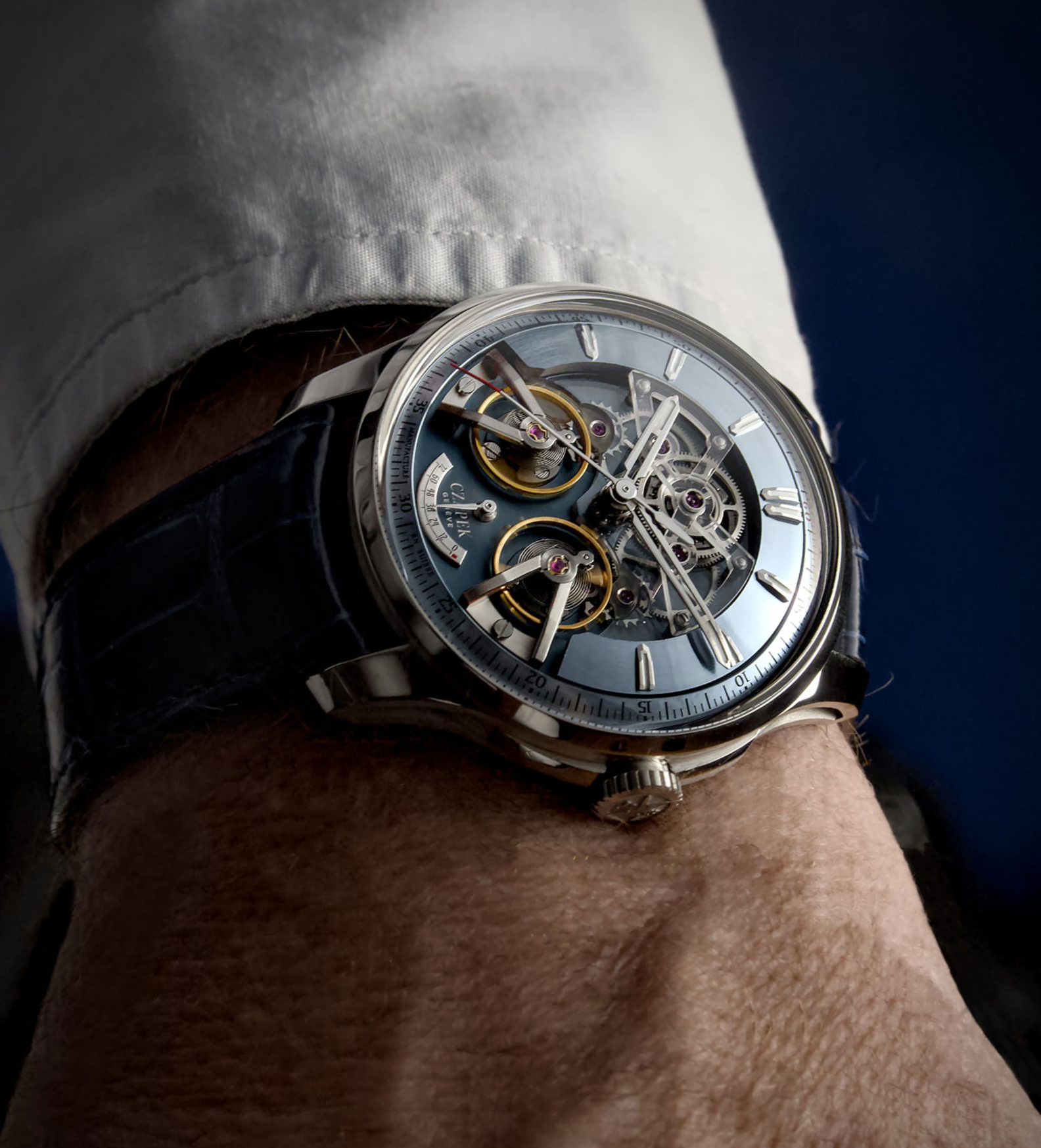 czapek place vendme complicite glacier blue wristshot