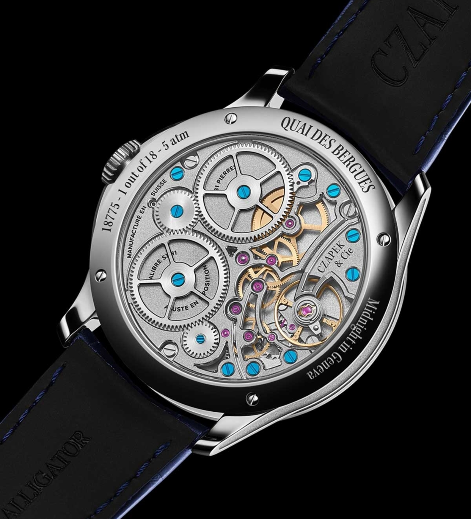 czapek quai des  bergues m midnight in geneva movement