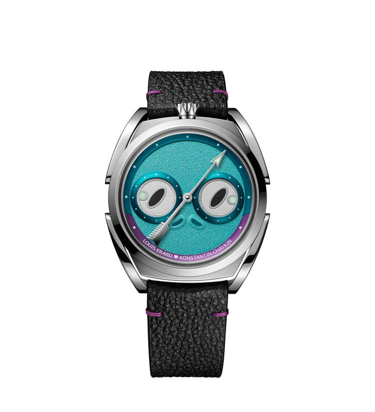 Louis Erard Konstantin Chaykin Unfrogettable Turquoise front