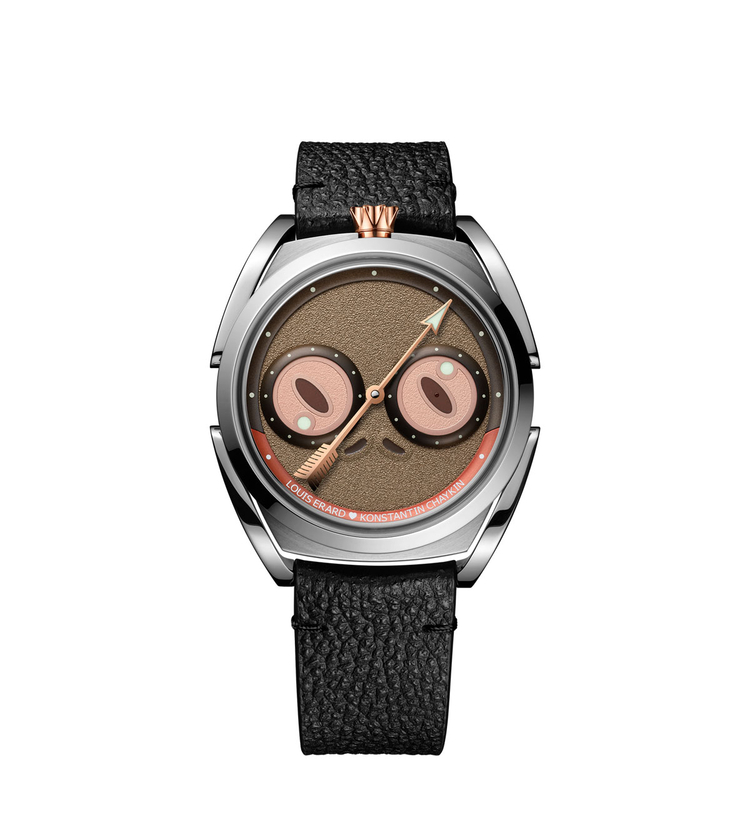 Louis Erard Konstantin Chaykin Unfrogettable Brown front