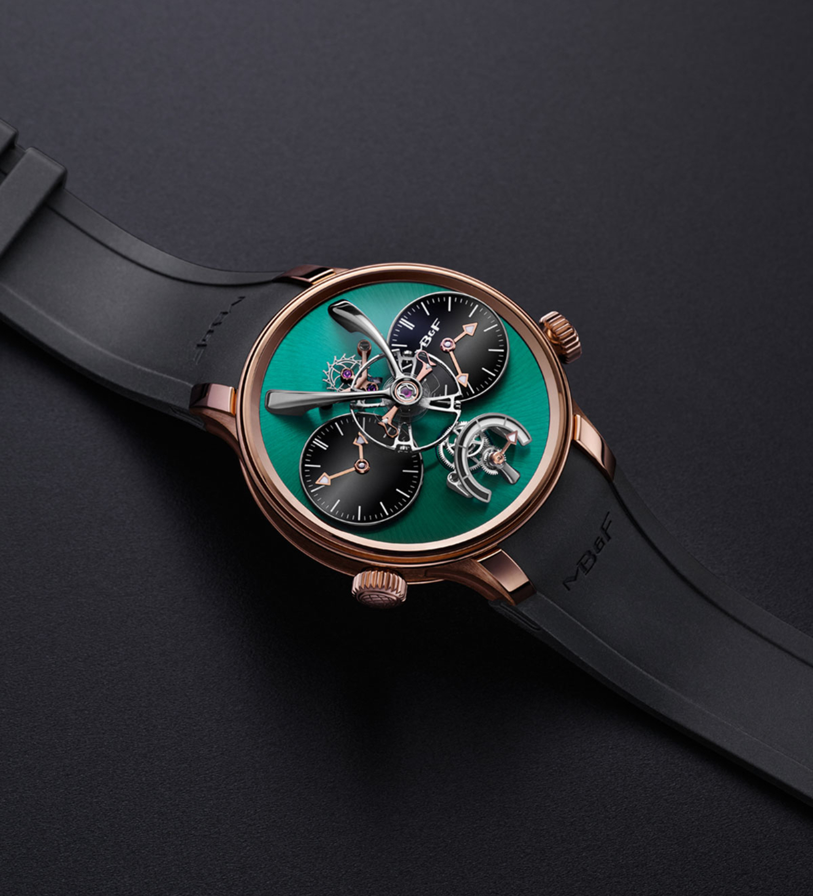MBF lm1 evo rose gold watch
