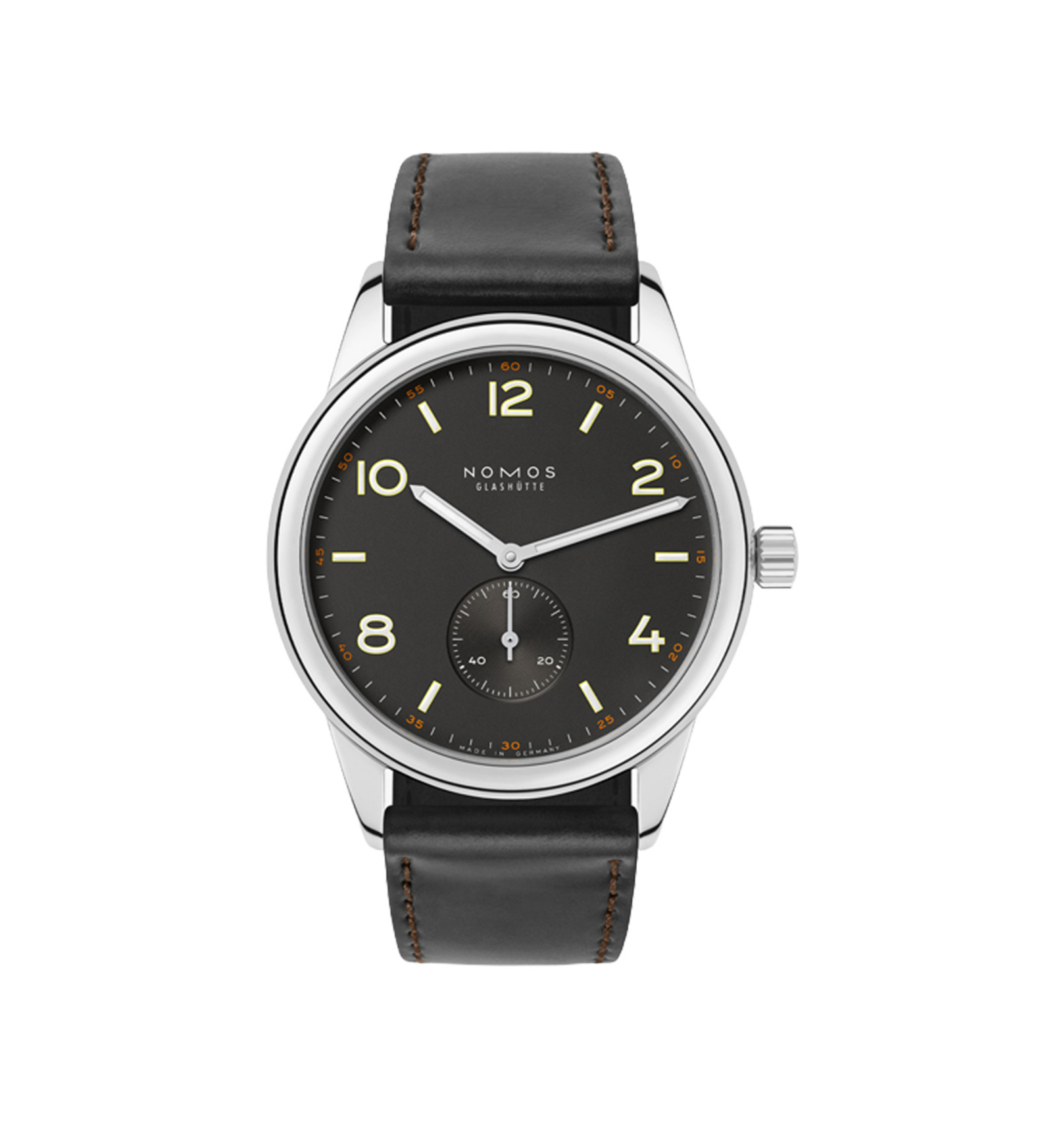 nomos club campus ruthenium 38 front