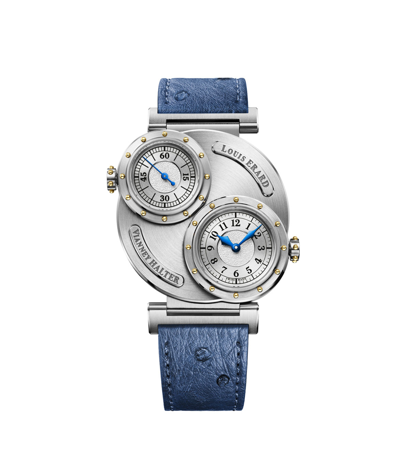 Louis Erard Vianney Halter Futur Anterieur  Silver front