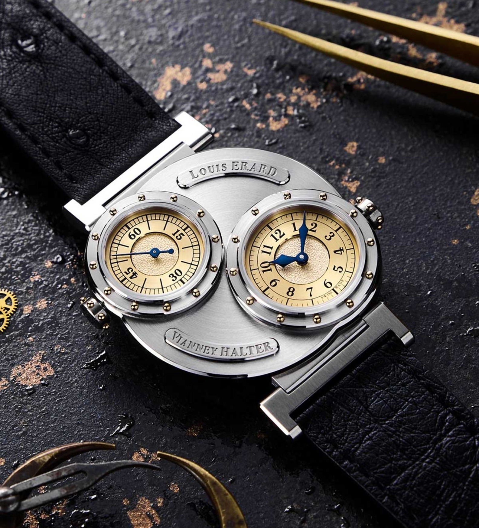 Louis Erard Vianney Halter Futur Anterieur  Gold lifestyle