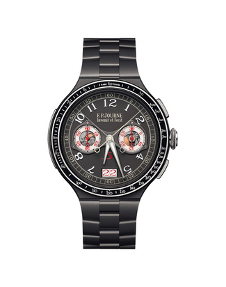 Chronographe_Rattrapante_titanium_fpjourne_grey_dial_front