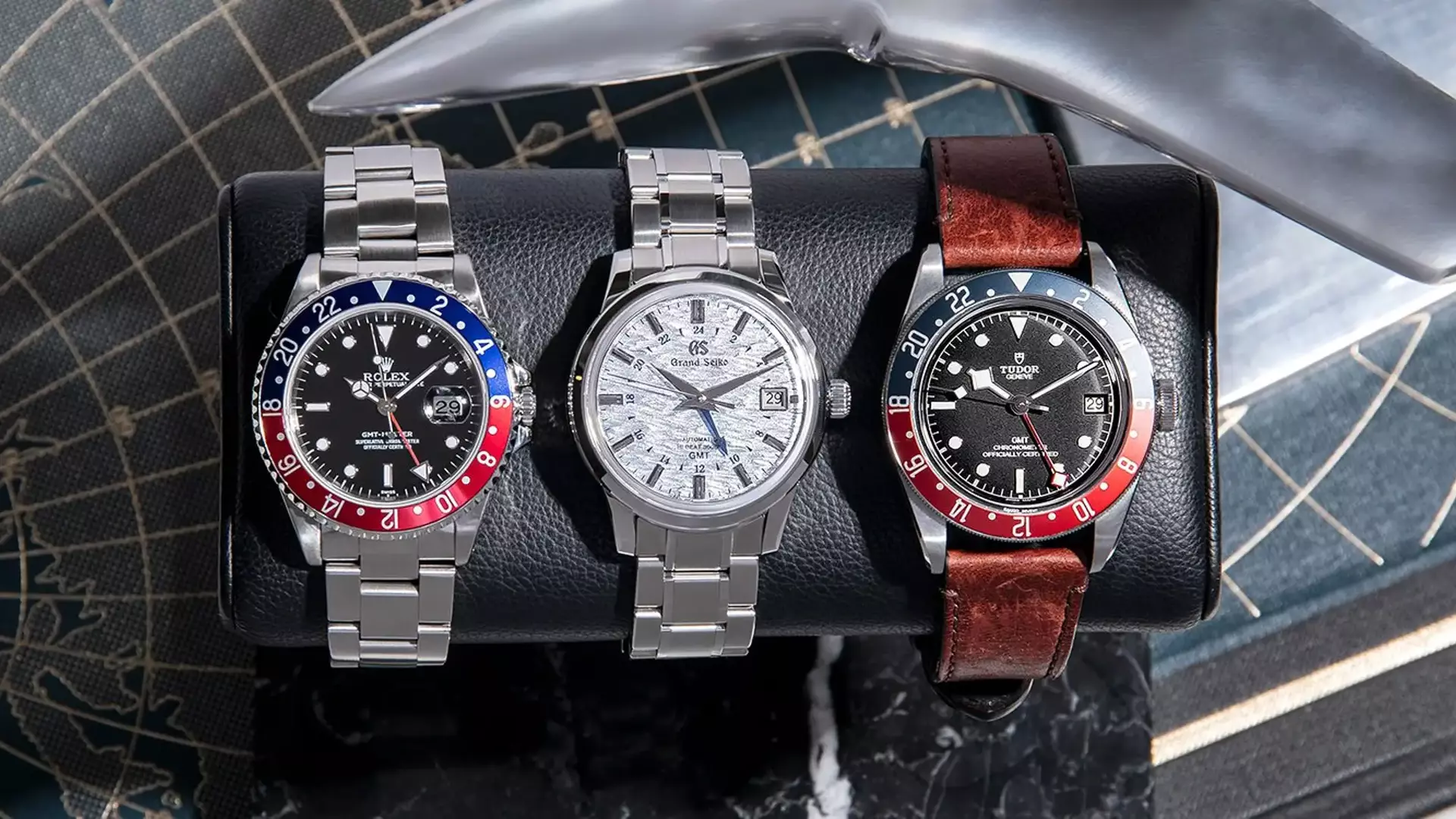 three gmt watches