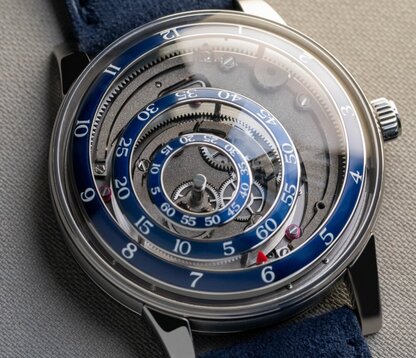 trilobe watch design