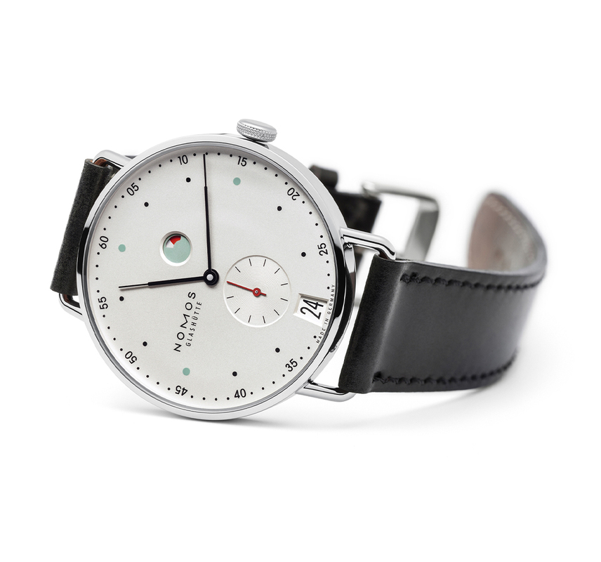 Metro Date Power Reserve Nomos Glashutte gmtitalia
