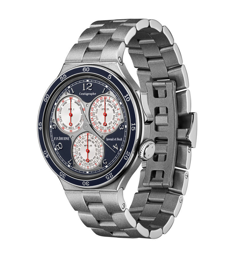 Centigraphe_fpjourne_platinum_blue_dial_watch