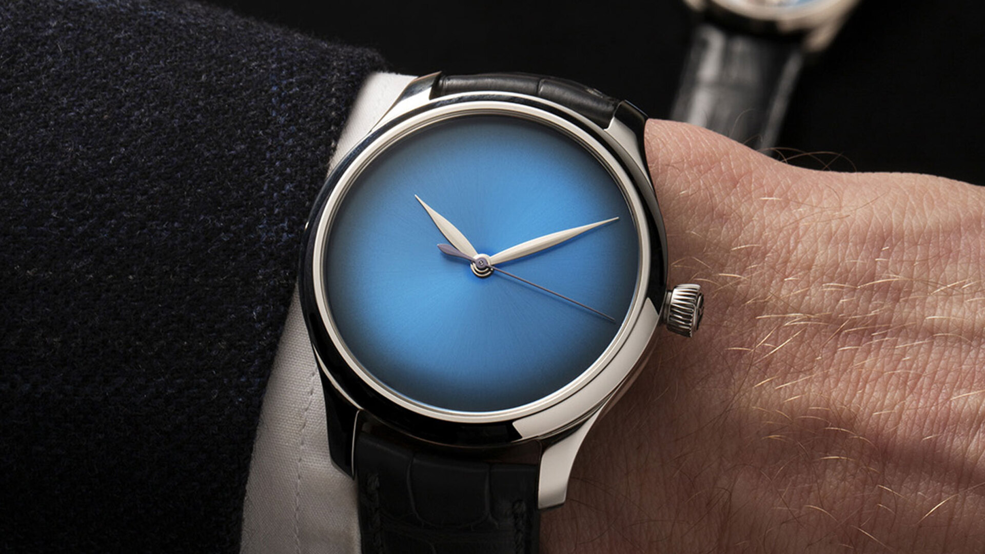 Fume and concept dial The Hallmarks of H. Moser Cie. H.Moser Cie. gmtitalia